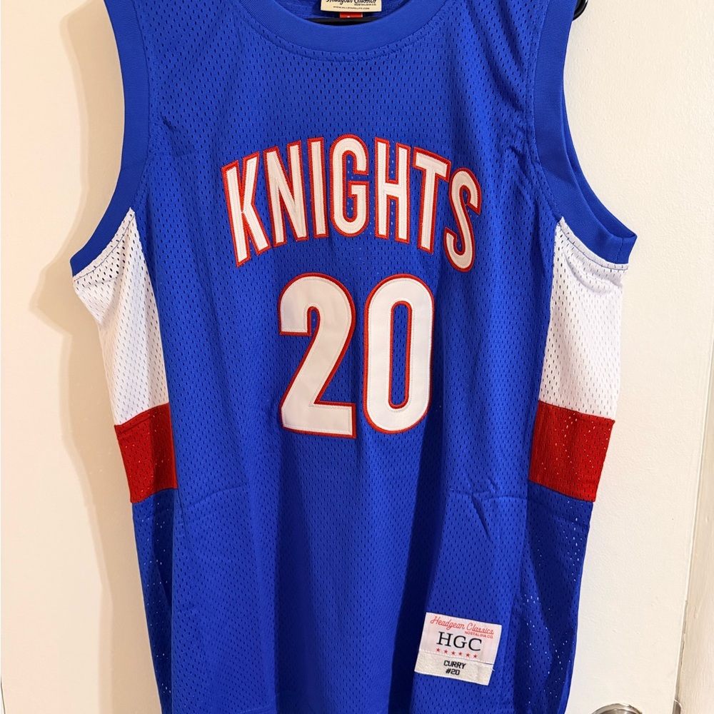 HGC Steph Curry Highschool jersey, sz Mens L, NWT